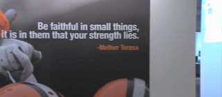 Illustration for article titled The New Browns Facility's Walls Are Full Of Fake Quotes